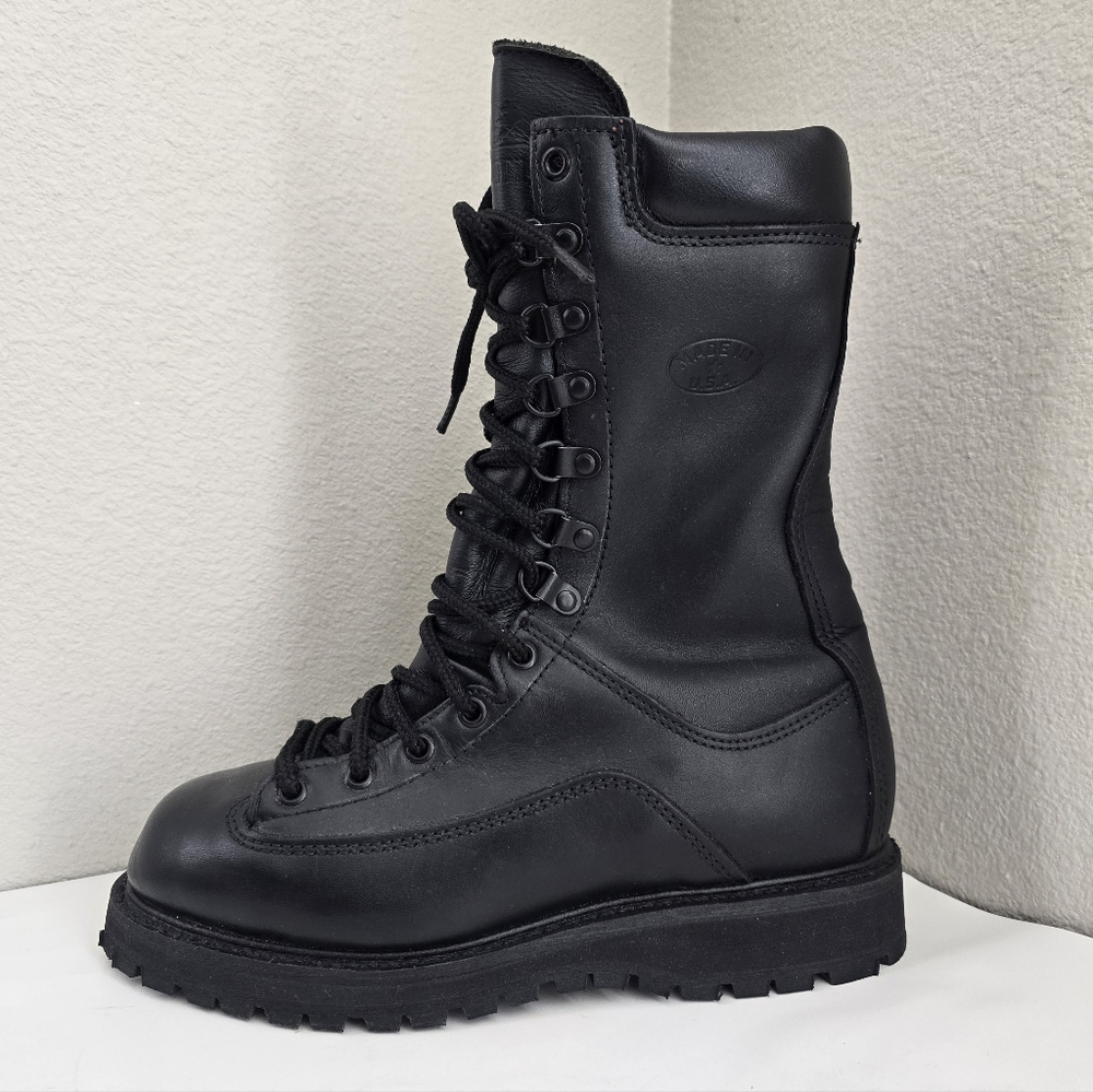 Matterhorn 1950 Gore-Tex Military Combat Boots Black Leather Size 7.5 M UNISEX